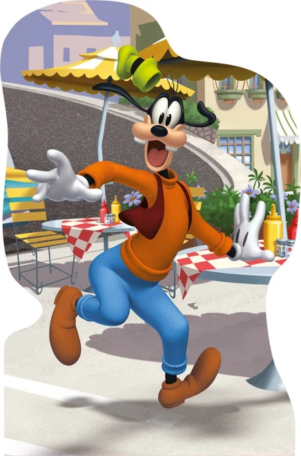 Dino Puzzle Mickey a priatelia v meste 4x54 dielikov