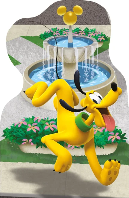 Dino Puzzle Mickey a priatelia v meste 4x54 dielikov