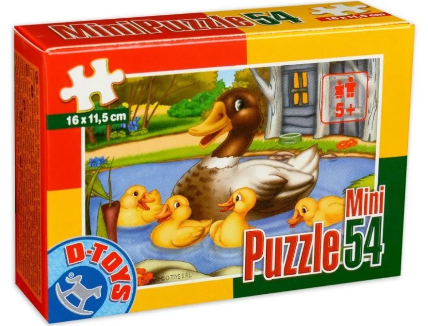 puzzle-kachna-s-kachnaty-54-dilku-126518.JPG