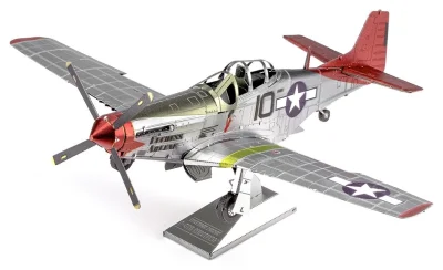 3D puzzle Tuskegee Airmen P-51D Mustang (ICONX)