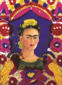 Puzzle Autoportrét Frida Kahlo 100 dílků