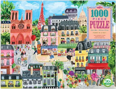 Puzzle Den v Paříži 1000 dílků