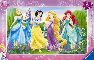Puzzle Disney Princezny 15 dílků