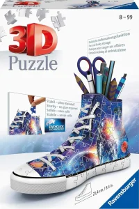 3D puzzle Teniska Vesmír, 112 dielikov