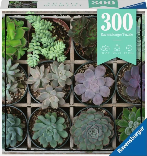 Puzzle Ravensburger 300 dielikov Moment: Zeleň