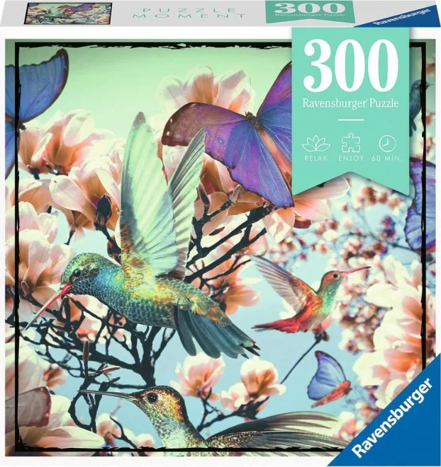 Puzzle Ravensburger 300 dielikov Moment: Kolibrík