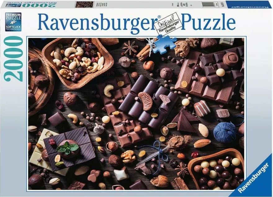 Ravensburger Puzzle Čokoládový raj 2000 dielikov