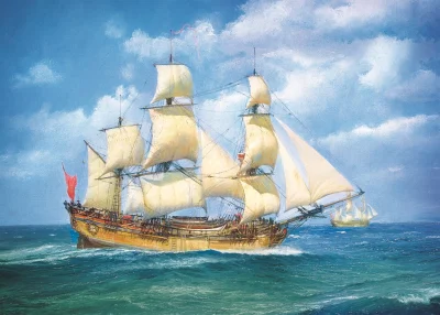 Puzzle Námořní plavba 500 dílků
