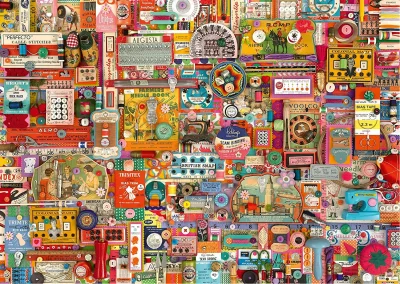 Puzzle Vintage: Galanterie 1000 dílků
