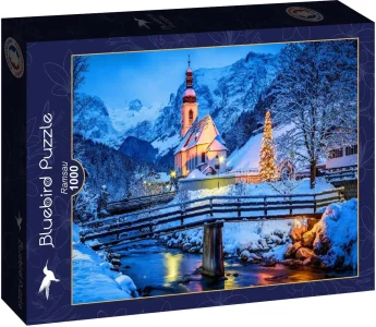 Puzzle Bluebird 1000 dielikov Ramsau v zime