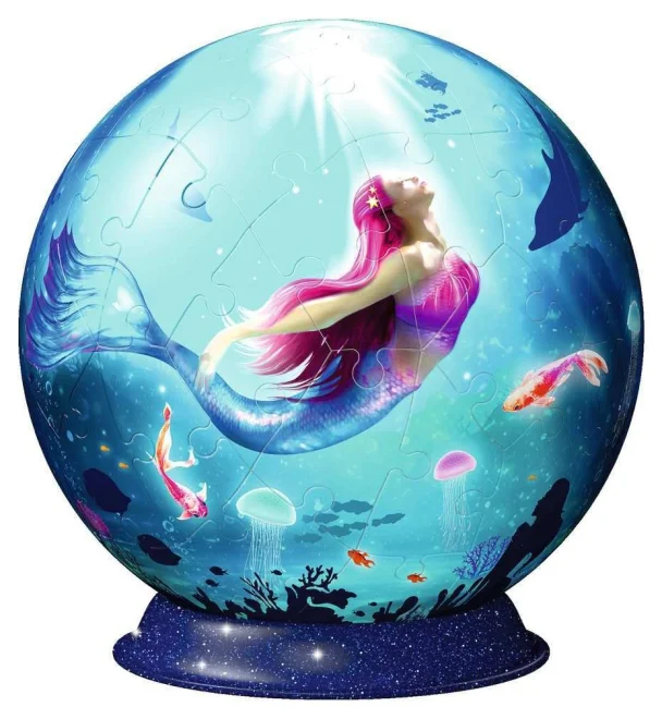 Ravensburger 3D Puzzleball Morská panna 72 dielikov