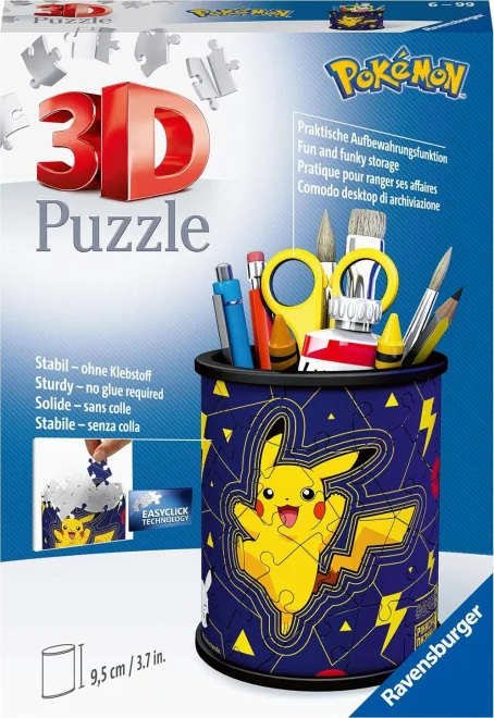 Ravensburger 3D puzzle stojan: Pokémon 57 dielikov