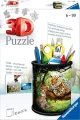 Ravensburger 3D puzzle stojan: Leopardy 57 dielikov