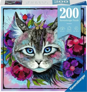 Puzzle Ravensburger 200 dielikov Moment: Mačacie oči