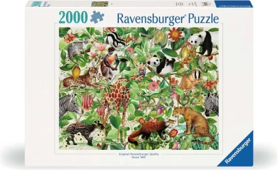 Puzzle Džungľa 2000 dielikov