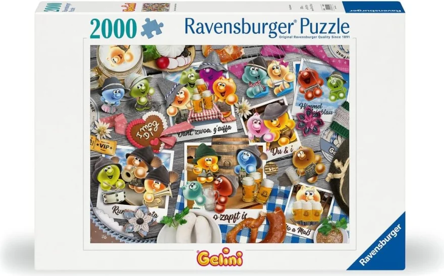 Ravensburger Puzzle Gelini na Oktoberfeste 2000 dielikov