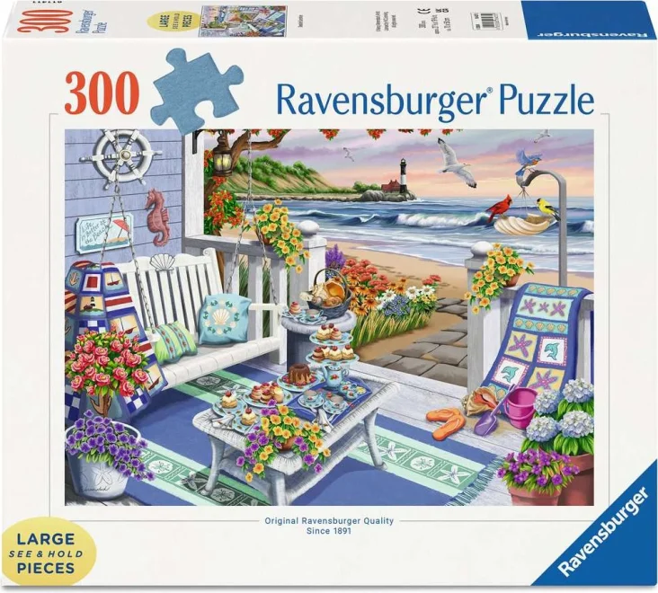 Ravensburger Puzzle Na slnečnom pobreží EXTRA 300 dielikov