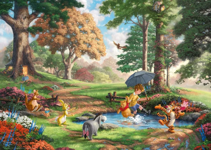 Schmidt Puzzle Medvedík Pú 1000 dielikov