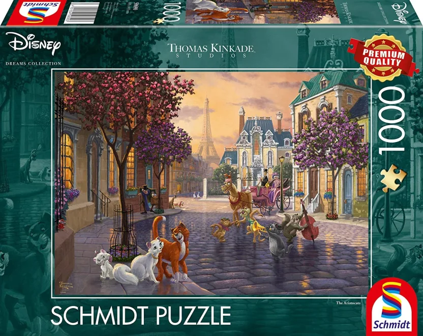 Schmidt Puzzle Aristomačky 1000 dielikov