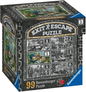 Únikové EXIT puzzle Strašidelné sídlo 3: V zimní zahradě 99 dílků