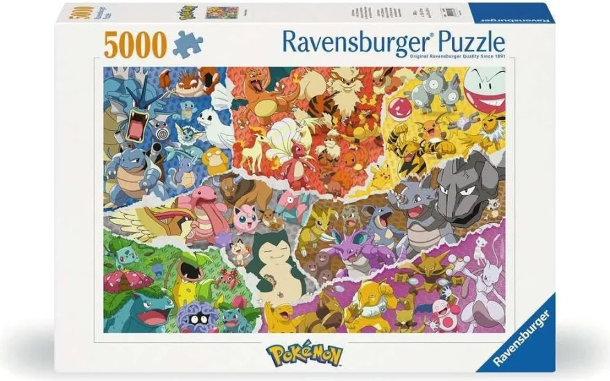 Ravensburger Puzzle Pokémon Allstars 5000 dielikov