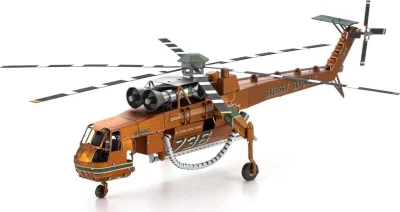 3D puzzle Vrtulník Skycrane (ICONX)