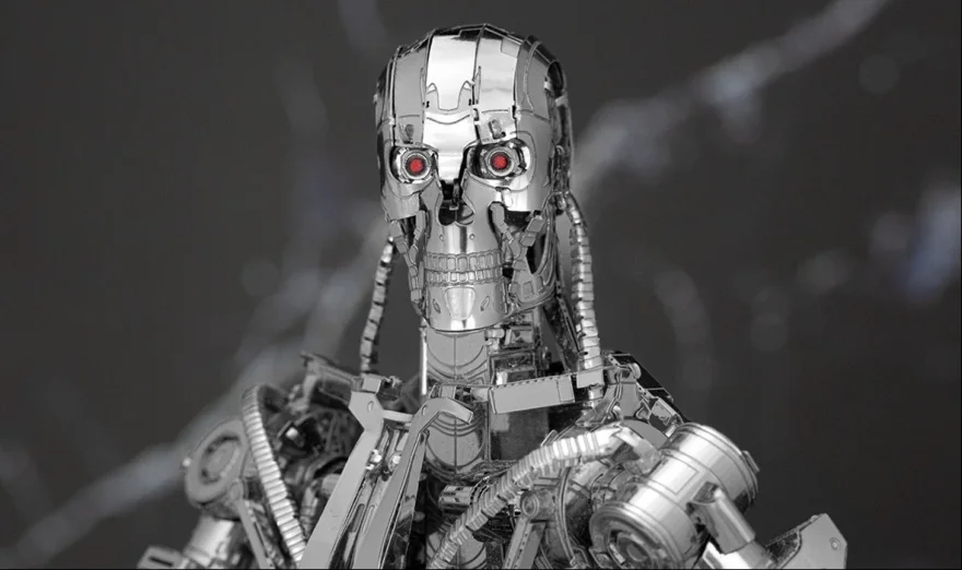 METAL EARTH 3D puzzle The Terminator: T-800 Endoskeleton (ICONX)