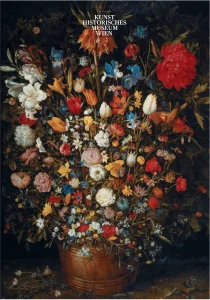 Puzzle Květiny v dřevěné váze 1000 dílků