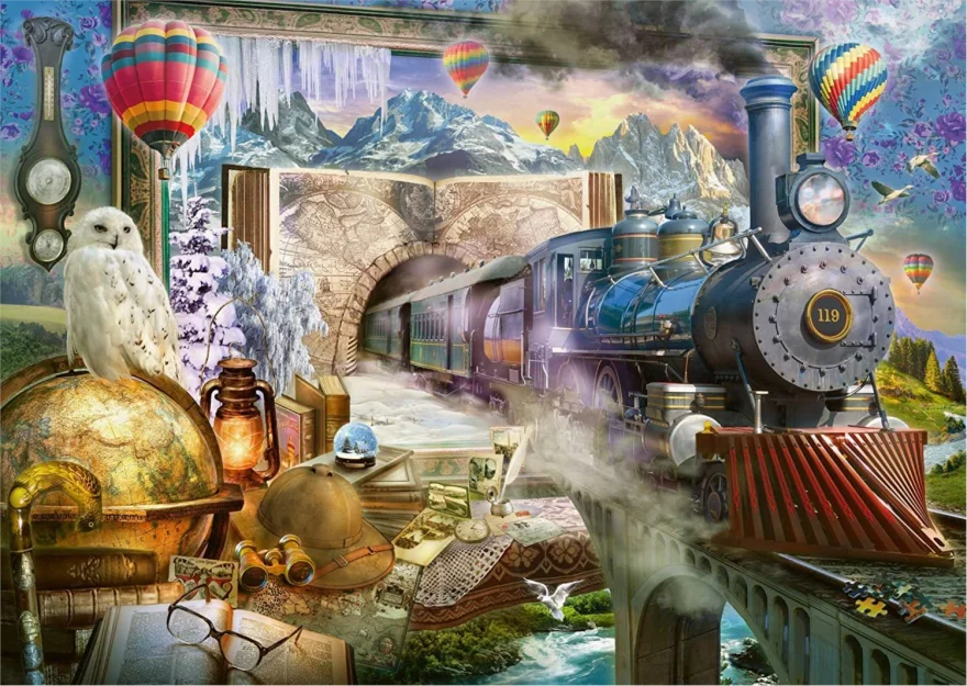 Schmidt Puzzle Kúzelná cesta 1000 dielikov