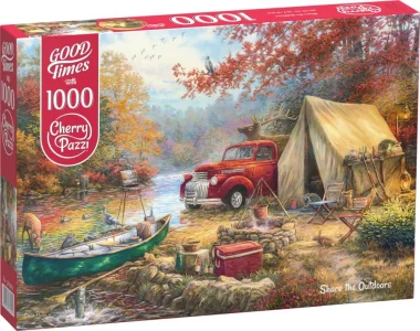 Puzzle Cherry Pazzi 1000 dielikov Zdieľaj voľnú prírodu