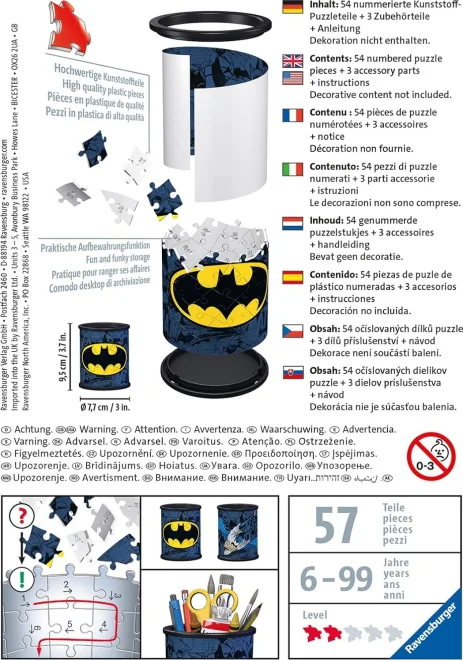Ravensburger 3D puzzle stojan: Batman 57 dielikov