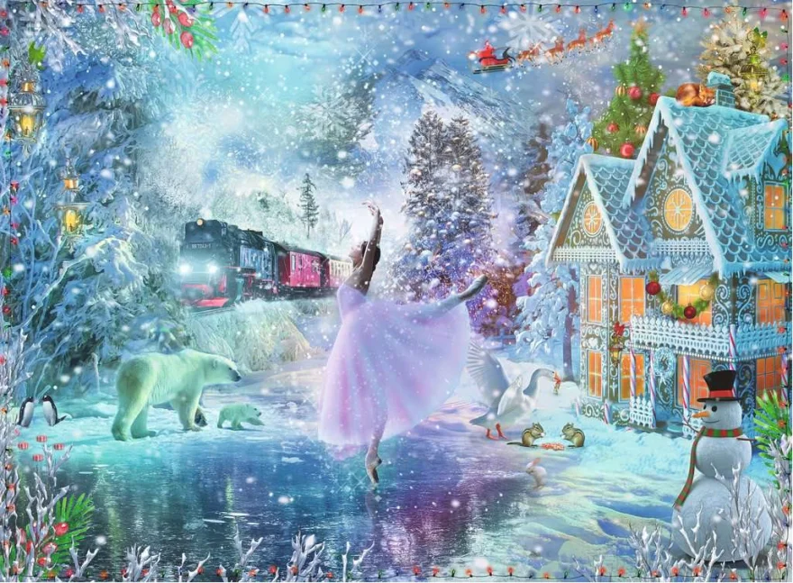 Ravensburger Puzzle Polárne Vianoce XXL 300 dielikov