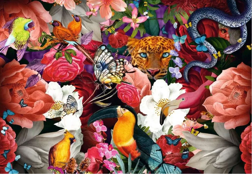 Puzzle Ravensburger 300 dielikov Moment: Kvety