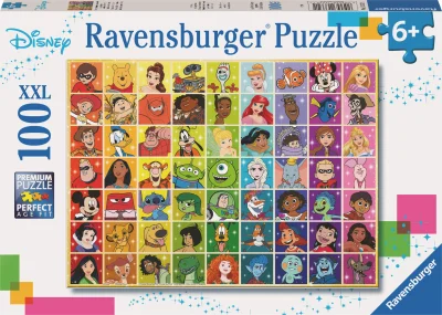 Puzzle Disney: Postavičky XXL 100 dielikov