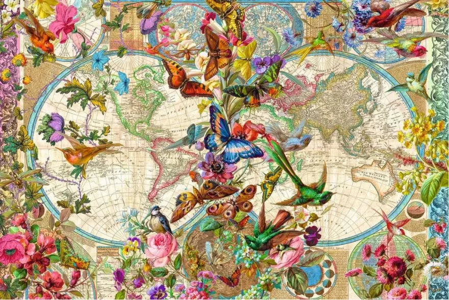 puzzle-mapa-sveta-s-florou-a-faunou-3000-dilku-157099.jpg