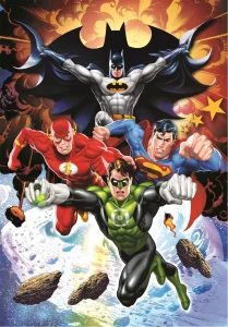 Puzzle DC Comics: Do boje! 104 dílků