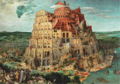 Puzzle Museum Collection: Babylonská věž 1500 dílků