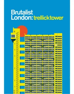 Puzzle Brutalistický věžák, Londýn 500 dílků