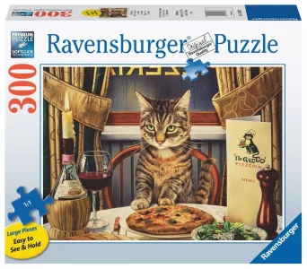 Puzzle Ravensburger 300 dielikov XXL Večera pre jedného