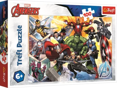 Puzzle Avengers: Sila 100 dielikov