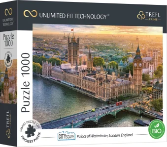 Puzzle UFT Cityscape: Westminsterský palác, Londýn 1000 dílků