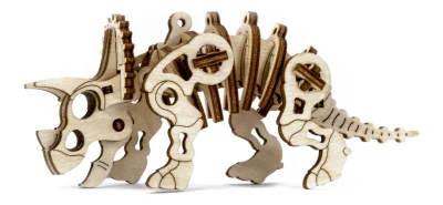 3D puzzle Triceratops 40 dílů