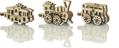 3D puzzle mini sada Widgets: Dopravní prostředky 36 dílků
