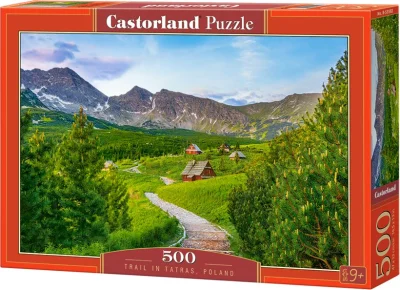 Puzzle Chodník v Tatrách, Poľsko 500 dielikov