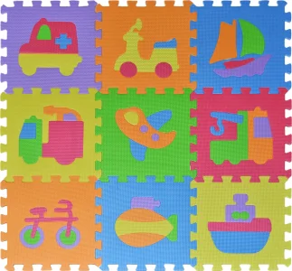 Pěnové puzzle Dopravní prostředky (28x28)