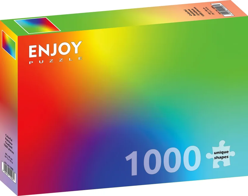 ENJOY Puzzle Farebný dúhový gradient 1000 dielikov