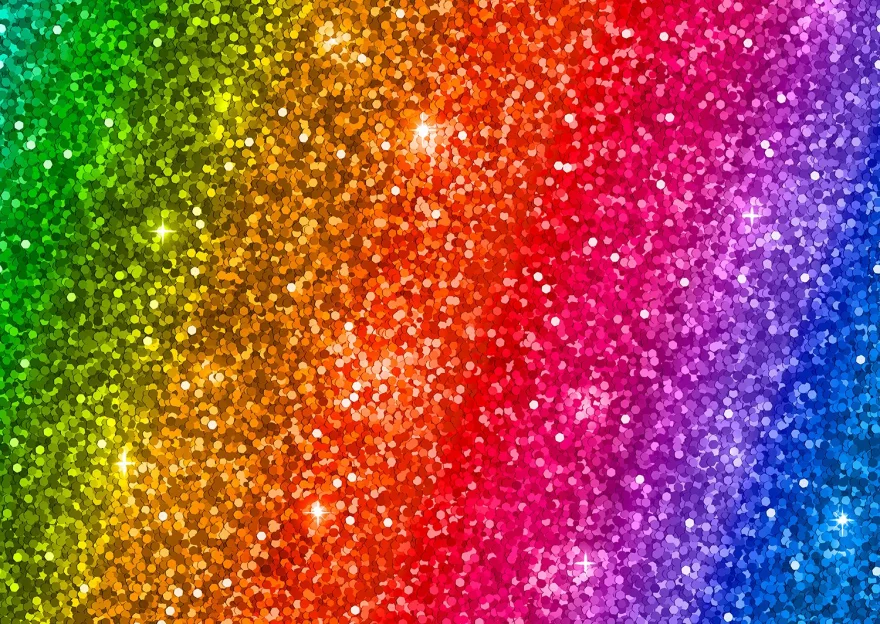 ENJOY Puzzle Dúhový trblietavý gradient 1000 dielikov