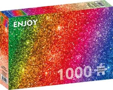 Puzzle Dúhový trblietavý gradient 1000 dielikov