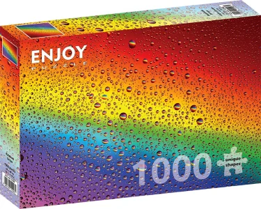 Puzzle Dúhové kvapky 1000 dielikov