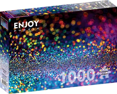 Puzzle Pestrofarebné trblietky 1000 dielikov